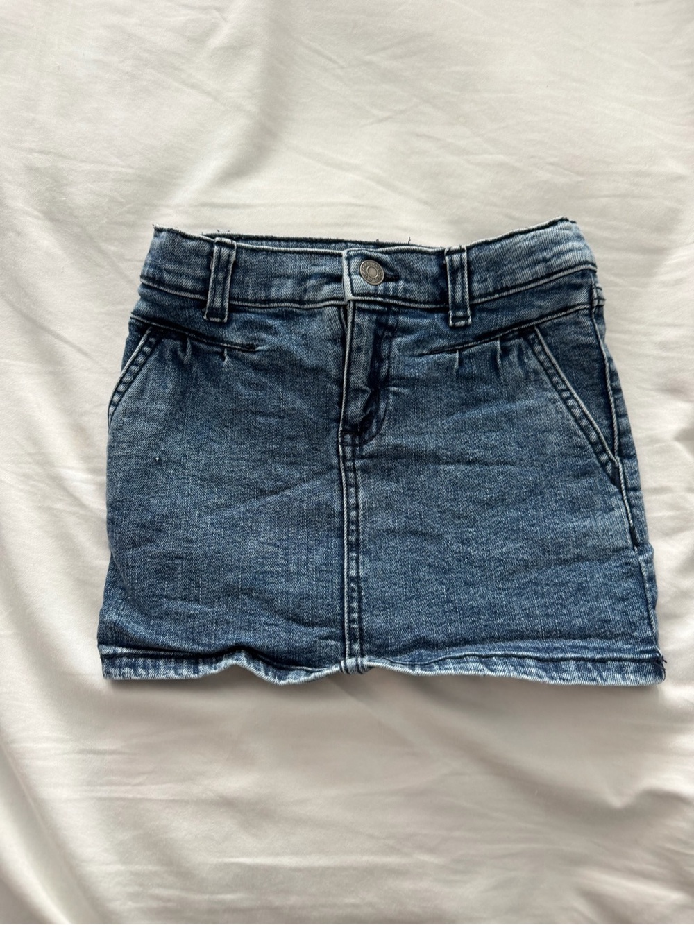 okie dokie Blue Denim Mini Skirt